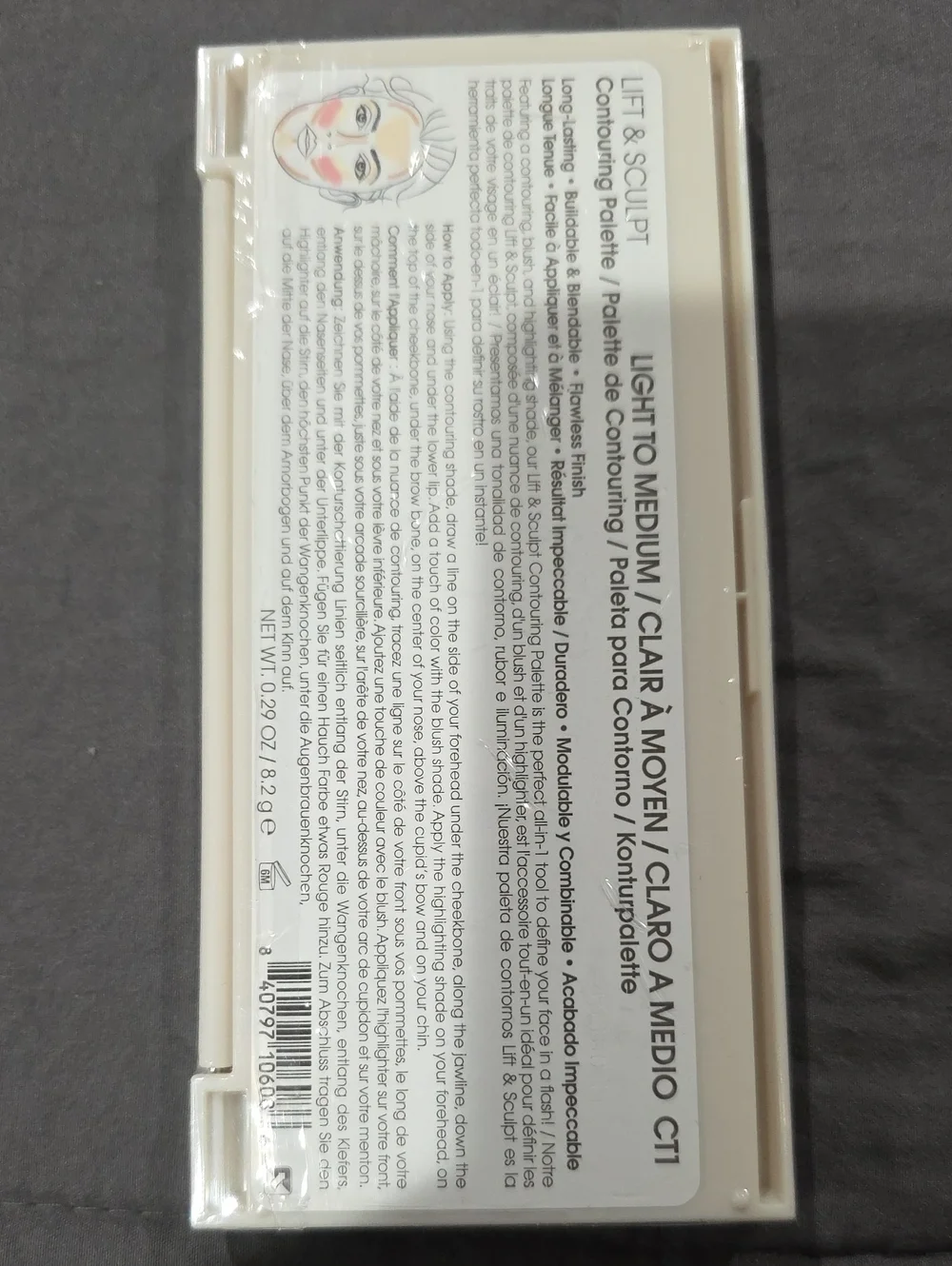Flower Lift & Sculpt Contouring Palette - Peach, Pink, Champagne